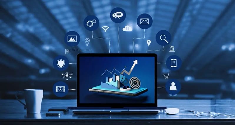 image of marketing through graphics.